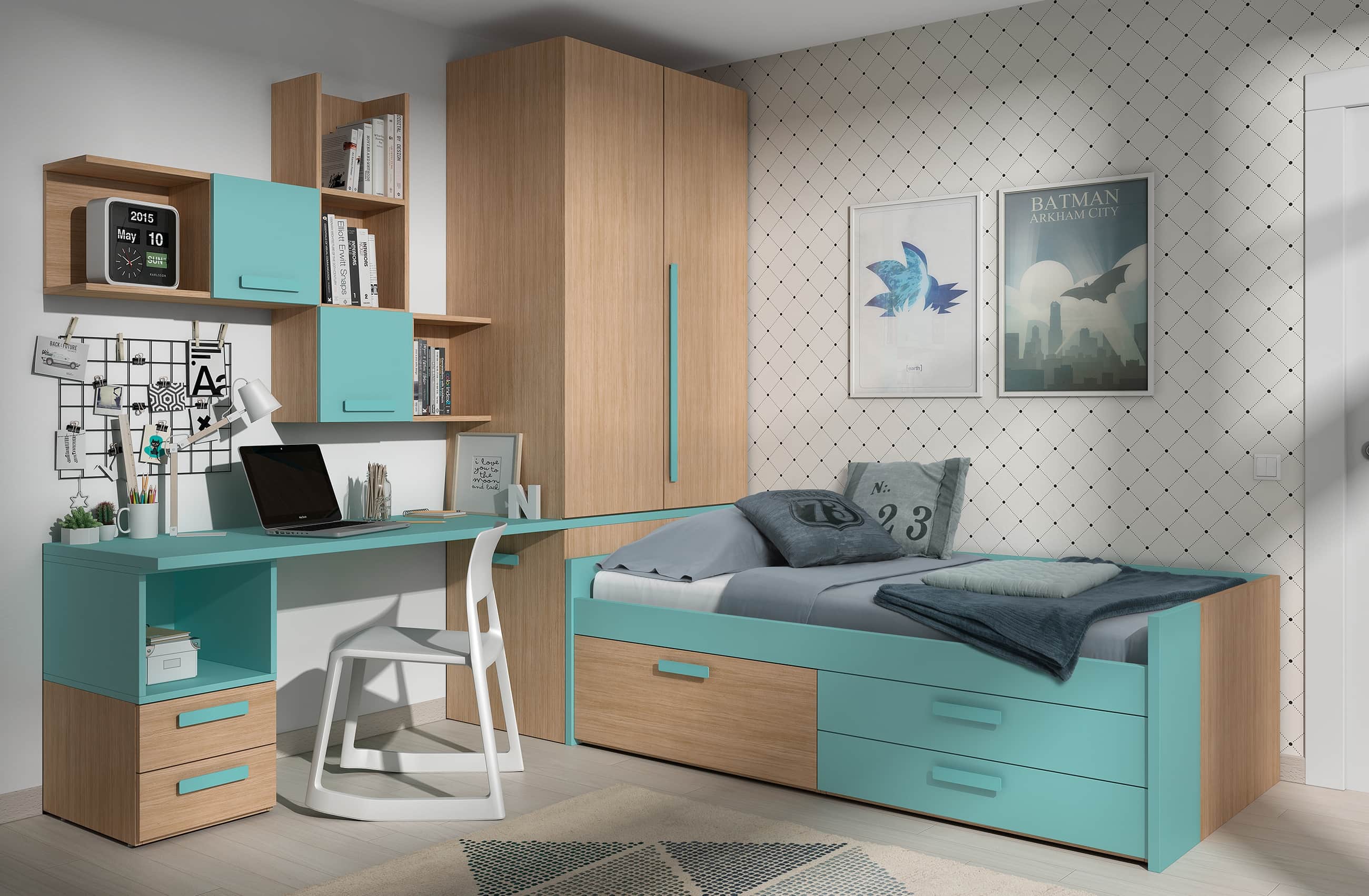 ESCRITORIOS Y ESTANTERIAS